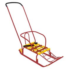 Санки Nika Kids Тимка 5 Комфорт, красный