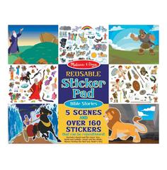 Аппликация Melissa & Doug набор стикеров с фоном, Библейские истории 9124