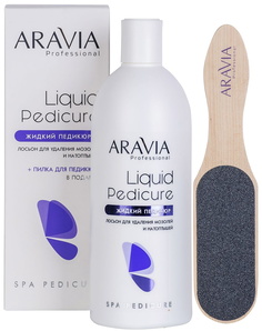 Лосьон для удаления мозолей и натоптышей "Жидкий педикюр", 500 мл Aravia Professional