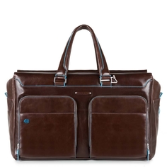 Дорожная сумка Piquadro Blue Square brown 29 x 21,5 x 47 см