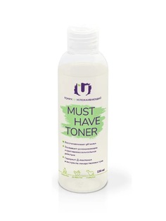 The U Натуральный успокаивающий тоник Must have toner, 150 мл Гельтек