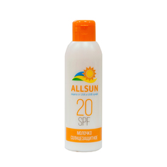 Молочко солнцезащитное Allsun 20 SPF 150 мл