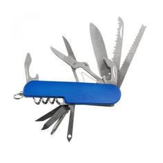 Нож складной многофункциональный Ecos SR082 11 в 1, синий, 325130
