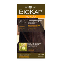 Краска для волос BIOKAP «Кофейно-коричневый» тон 4.06,140 мл