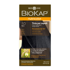 Краска для волос BIOKAP «Черный» тон 1.0, 140 мл