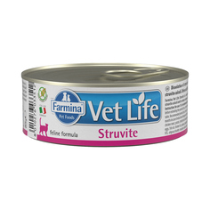Влажный корм для кошек Farmina Vet Life Struvite при МКБ, курица, 12шт, 85г