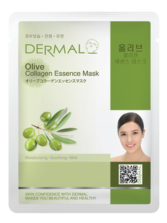 Маска для ежедневного ухода Dermal c оливой и коллагеном