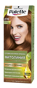 Стойкая крем-краска для волос Palette Фитолиния, 270 (9-7) 110 мл