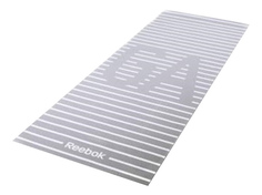 Коврик для йоги Reebok RAYG-11022GN серый, белый 4 мм