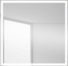 Зеркало BelBagno 80x80 SPC-GRT-800-800-LED-BTN