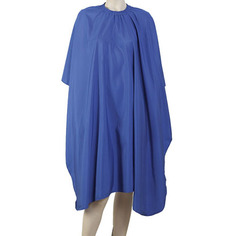 Пеньюар для стрижки Dewal «Матовый» полиэстер, синий