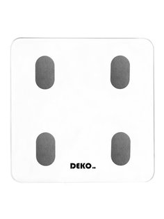 Весы напольные DEKO DKSC01 041-0105 White