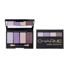 Тени для век четырехцветные CHARME Quartet Виноградный квартет