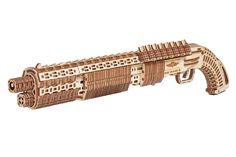 Дробовик Wood Trick Механическая деревянная сборная модель SG-12 Shotgun