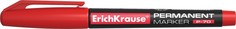 Перманентный маркер ErichKrause P-70, чернил красный (в коробке по 12 шт.) красный