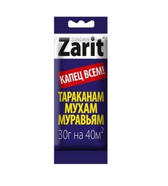Защитное средство Летто Zarit Зиндан от тараканов, муравьев, мух, гель, шприц 30г, А-5165 Letto