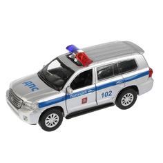 Машинка Технопарк - Toyota Land Cruiser – Полиция, 12,5 см, открываются двери