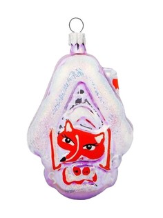 Елочная игрушка Елочка Домик лесной C913 9,5 см 1 шт.