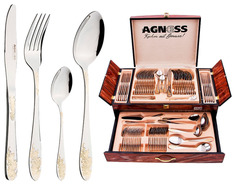 Набор столовых приборов Agness 72 пр