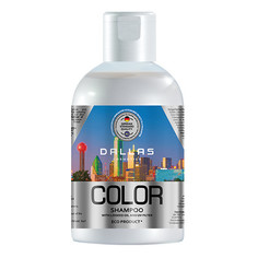 Шампунь для волос с льняным маслом и УФ-фильтром Dallas Color Protecting, 1000 грамм