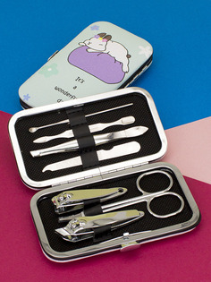 Набор для маникюра Mihi-Mihi Кролик. Its A Wonderful Day, зеленый