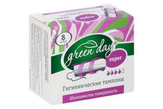 Тампоны Green Day, Super, 8 шт