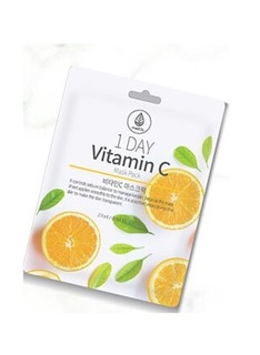 Маска для лица ампульная MedB 1 Day Vitamin C Mask Pack витамином С, 27 мл