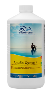 Дезинфицирующее средство для бассейна Chemoform Альгицид Альба Супер К 1 кг