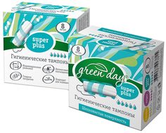 Тампоны Green Day, Super Plus, 8 шт