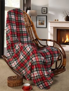 Guten Morgen Покрывало Кантри цвет: красный, черный, белый (150х200 см)