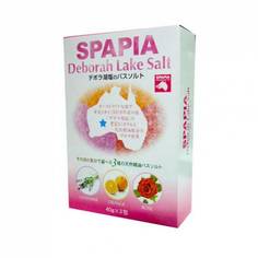 Соль для ванны со спа-эффектом Spapia лаванда, апельсин, роза (40г*3шт) Fuso Kagaku
