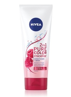 Кондиционер-маска мицеллярная 2 в 1 Nivea Pure Color для окрашенных волос, 200 мл