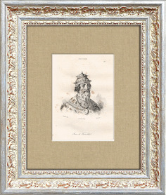 Гравюра Иван Грозный, 1838 г. Rarita