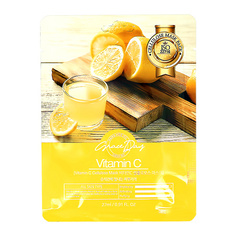 Маска для лица с витамином С GRACE DAY traditional oriental mask sheet Vitamin C 27 мл