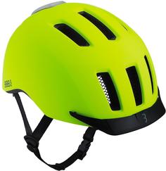 Велосипедный шлем BBB Helmet Grid, matt neon yellow, M