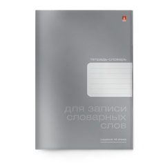 Тетрадь для записи словарных слов Альт А6 (105 х 160 мм) "PLATINUM" 48 л. Арт. 7-48-419
