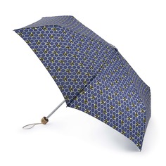 Зонт женский Fulton L905 сине-желтый