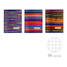 Тетрадь общая Альт А4 208 х 297 мм МОДНЫЙ СВИТЕР 96 л. клетка 7-96-518 обложка в ассорт