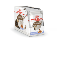Влажный корм для кошек ROYAL CANIN Ageing+12, мясо, 12шт, 85г
