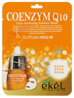 Маска для лица Ekel Coenzym Q10 Ultra Hydrating Essense Mask 25 г