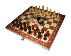 Настольная игра Shantou Gepai 3 в 1 Шашки шахматы нарды W001L