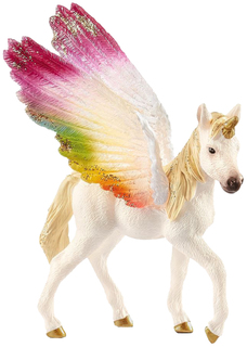 Фигурка животного Schleich Детеныш крылатого радужного единорога 70577