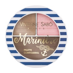 Румяна Vivienne Sabo Palette Contouring Pour Le Visage Mariniere 01 6 г