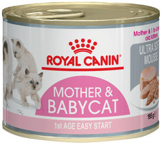 Консервы для котят ROYAL CANIN Mother & Babycat, мусс, 12шт по 195г