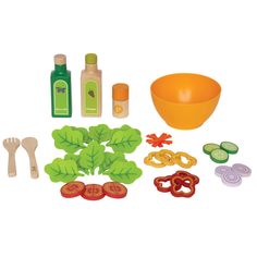 Игровой набор продуктов Салат Hape E3116_HP