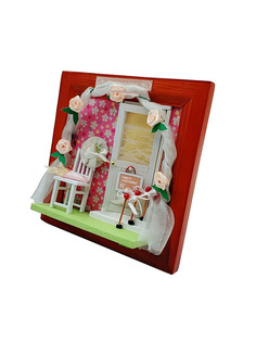 Румбокс DIY MINIHOUSE (HOBBY DAY) Настенная рамка-открытка Будь в тренде! 13625