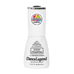 Лак для стемпинга Dance Legend Sticky Stamping, White
