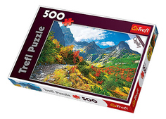 Пазл Trefl осенний пейзаж 500 деталей