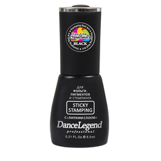 Лак для стемпинга Dance Legend Sticky Stamping, Black