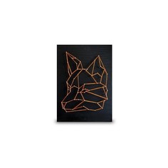 Набор для творчества стринг арт Лиса минимализм, арт. A4М001 String Art Lab